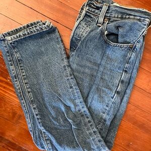 Levi 501 High-rise Straight Jeans